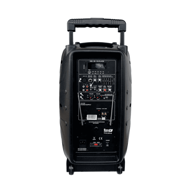 CABINA RECARGABLE ACTIVA 12" PRO DJ PS12A-MP3-B 145W RMS