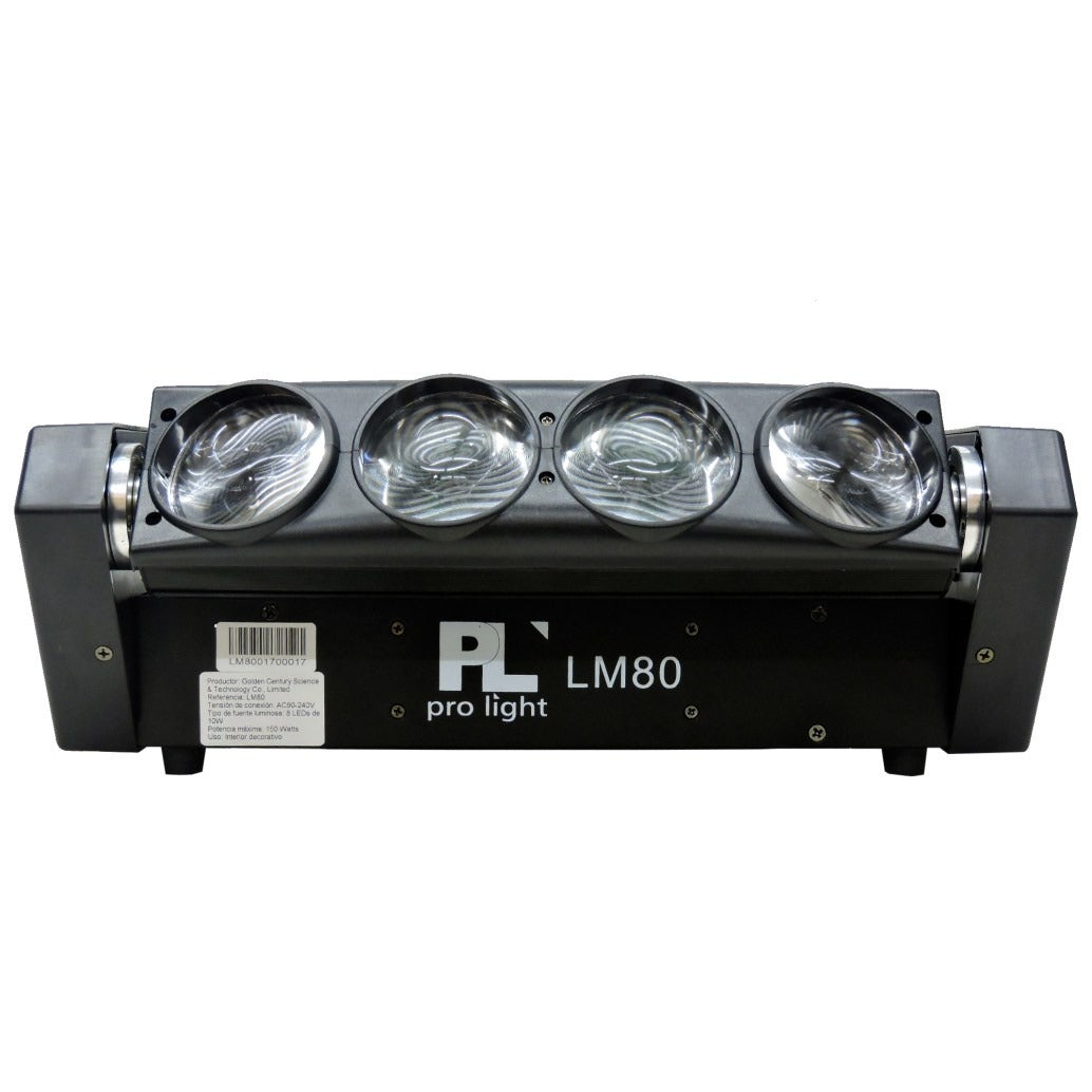 Barra Led Spider LM80 PL Pro Light 8w RGBW