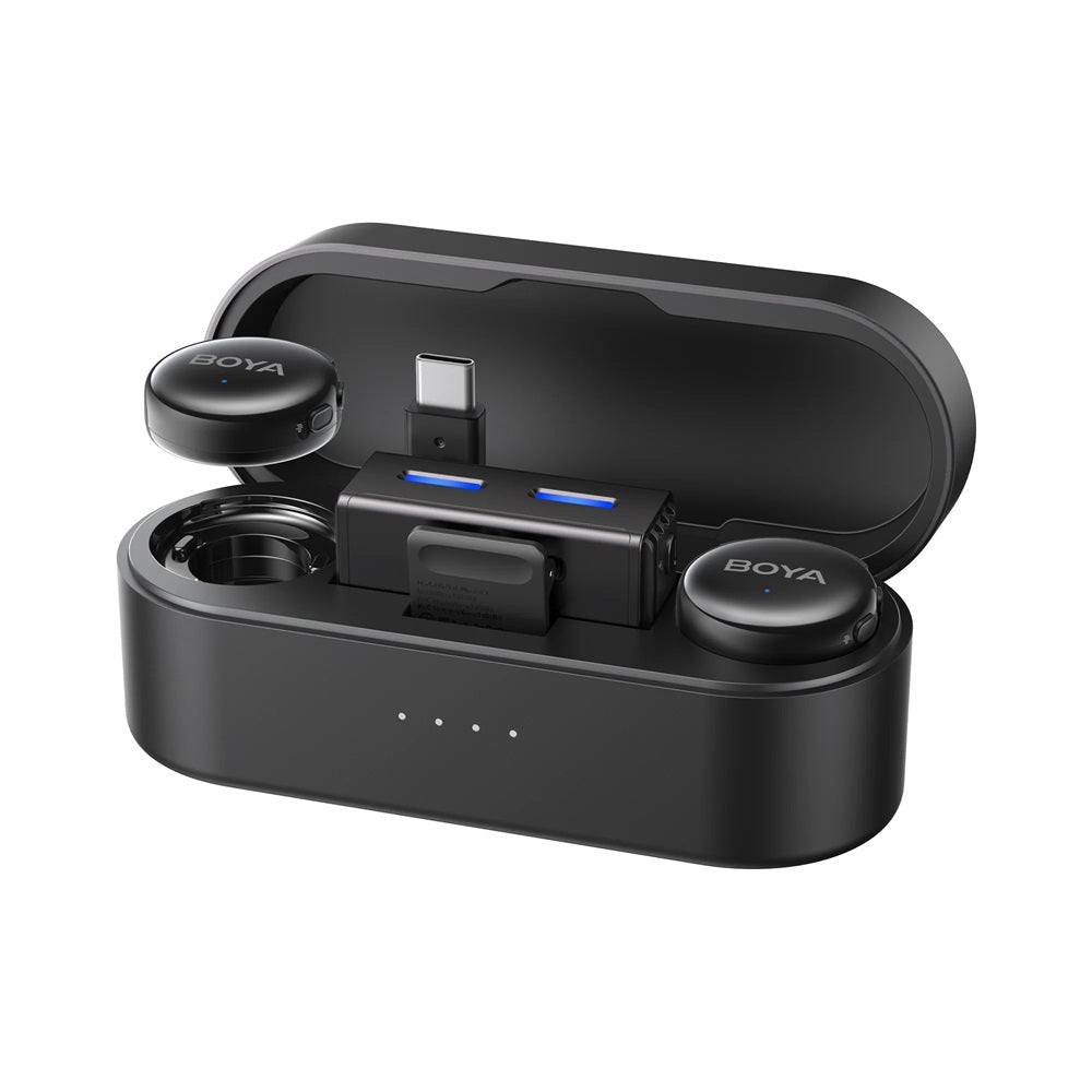 BOYA BOYALINK 3-02 SISTEMA DE MICROFONOS INALAMBRICOS PARA CREAR CONTENIDO