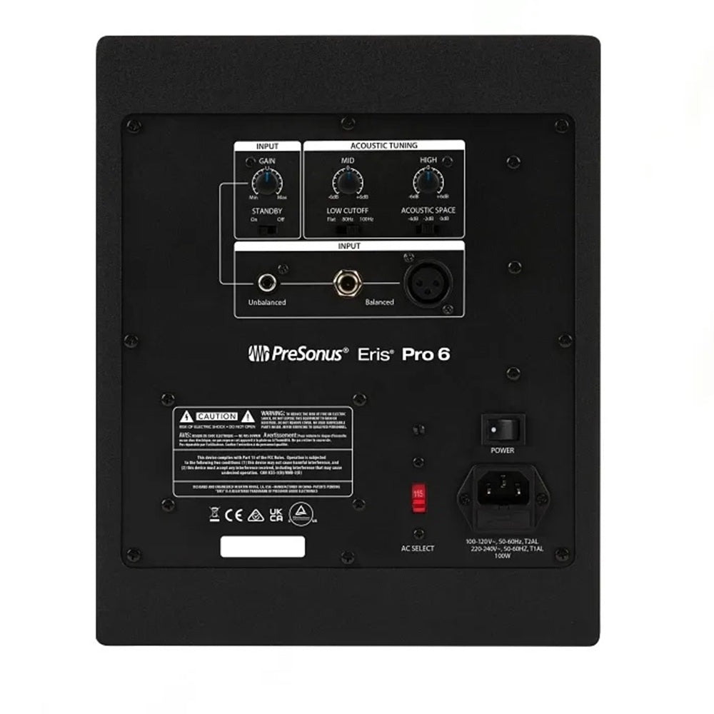 PRESONUS ERIS PRO 6 MONITOR DE ESTUDIO COAXIAL 6 PULGADAS