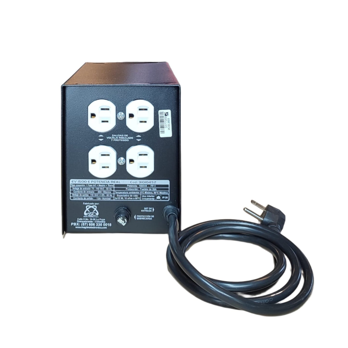 MAGOM EV1500E REGULADOR 1500W RANGO EXTENDIDO