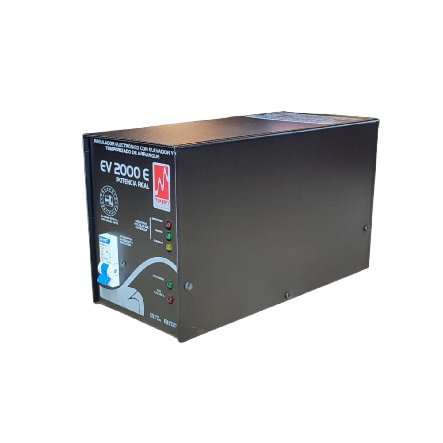 MAGOM EV2000E REGULADOR DE VOLTAJE 2000W RANGO EXTENDIDO