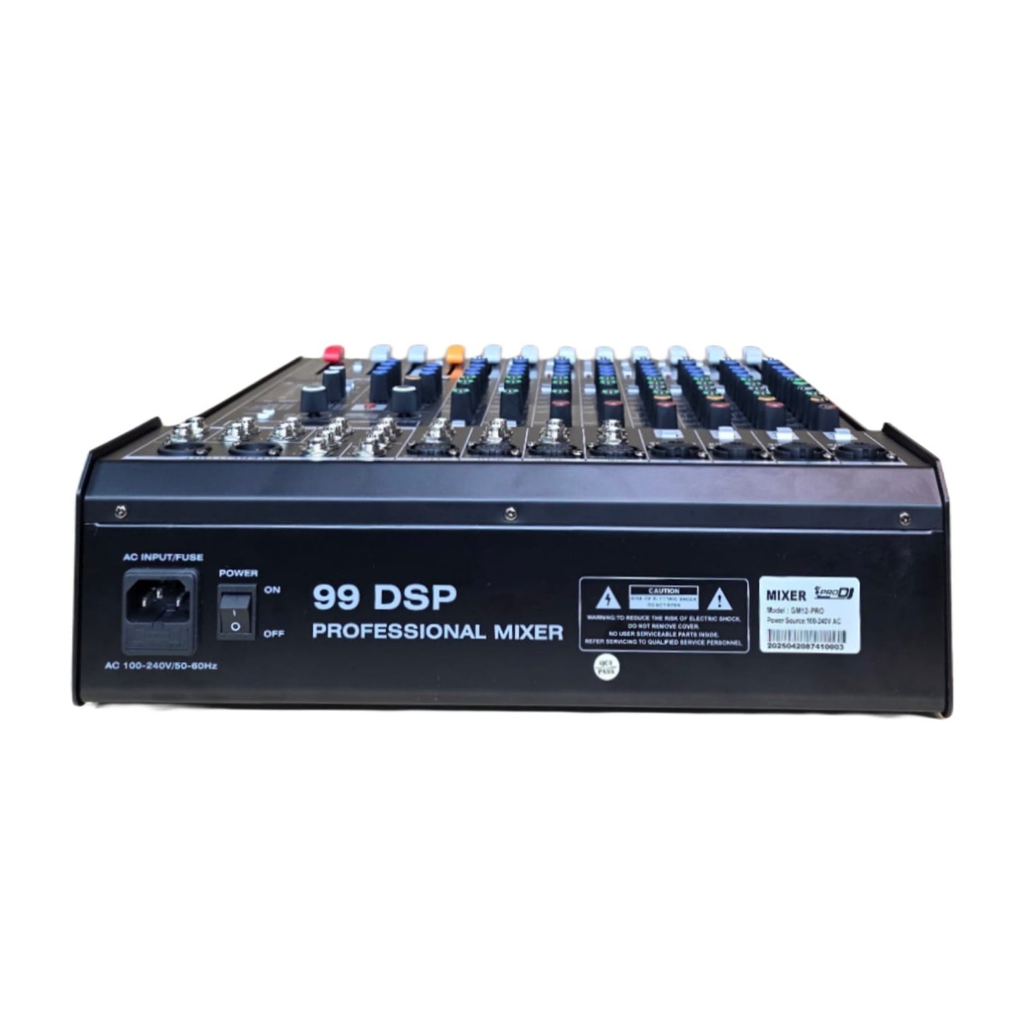PRO DJ GM12-PRO CONSOLA DE 12 CANALES CON INTERFAZ