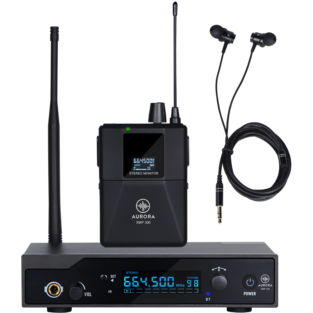 AURORA XMP300 SISTEMA DE MONITOREO INALAMBRICO ESTEREO