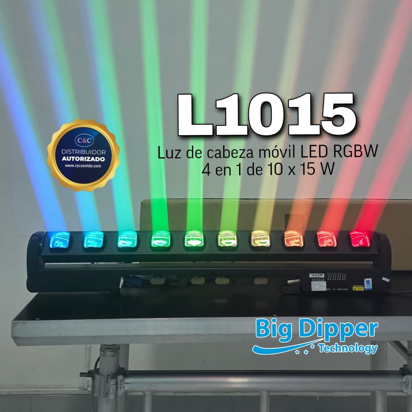 BIG DIPPER L1015 BARRA LED MOVIL