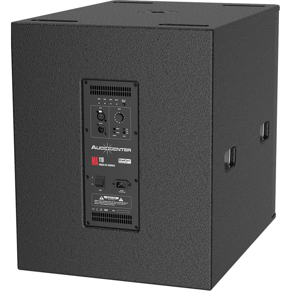 AUDIOCENTER MA118 BAJO ACTIVO DE 18 PULGADAS