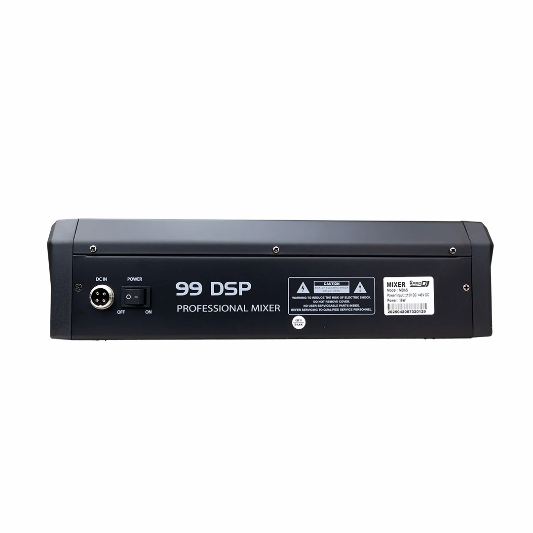 PRO DJ MD6S CONSOLA ANALOGA DE 6 CANALES