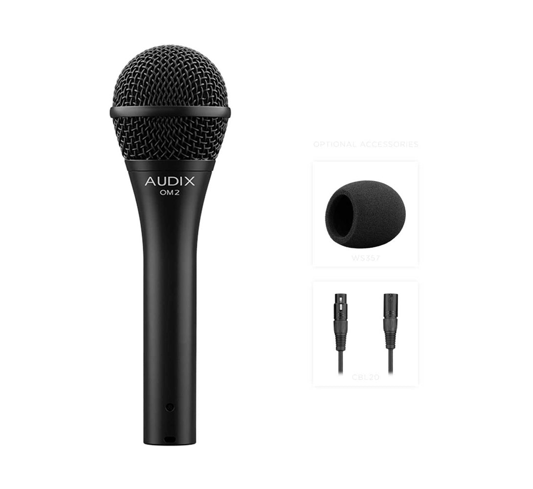 AUDIX OM2 MICROFONO VOCAL DINAMICO