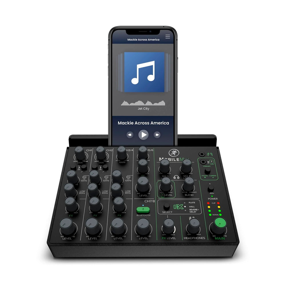 MACKIE MOBILEMIX CONSOLA DIGITAL PORTABLE 6 CANALES