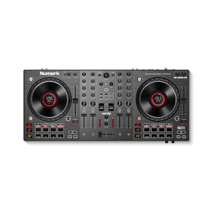 NUMARK NS4FX CONTROLADOR DJ 4 DECKS