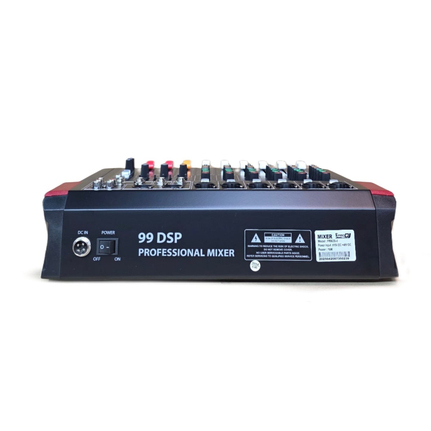 PRO DJ PM60S-II CONSOLA ANALOGA DE 6 CANALES