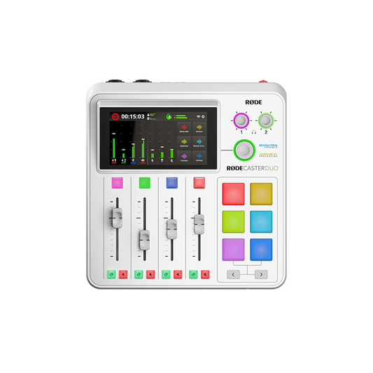 RODE RODECASTER DUO WH CONSOLA PARA PODCASTING BLANCA
