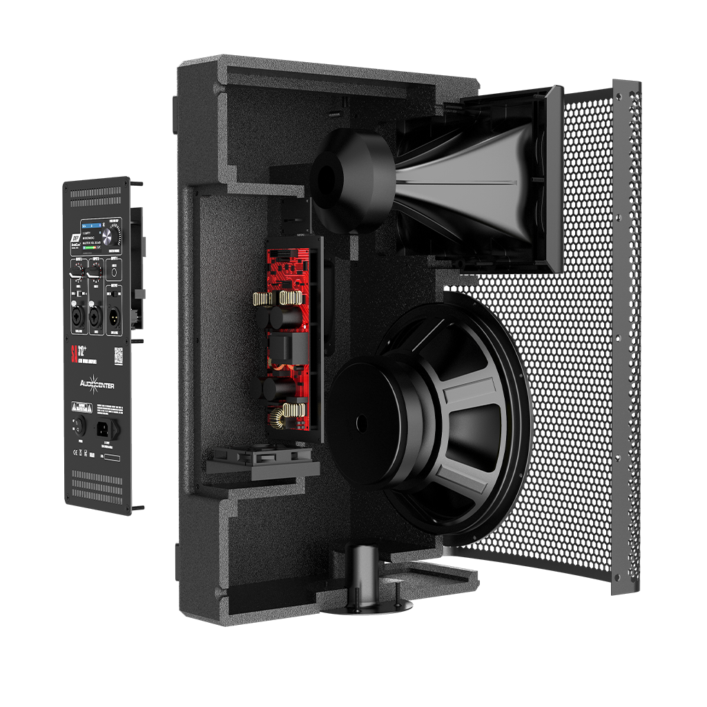 AUDIOCENTER SA312+ CABINA ACTIVA DE 12 PULGADAS