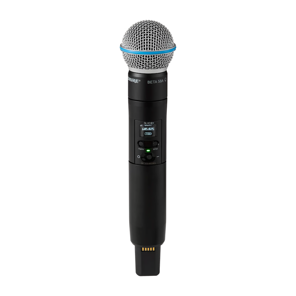 SHURE SLXD24+/B58-G57 MICROFONO INALAMBRICO CON CAPSULA BETA58