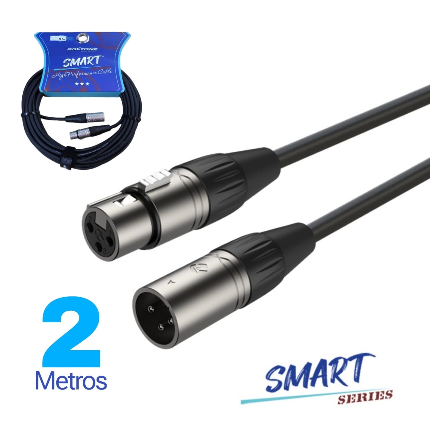 ROXTONE SMXX200L2 CABLE XLR 2 METROS
