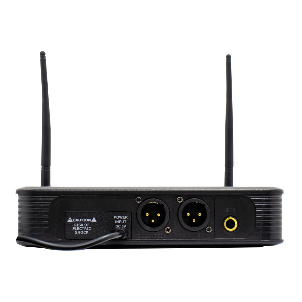 PRO DJ UHF-1222M MICROFONO DOBLE INALAMBRICO