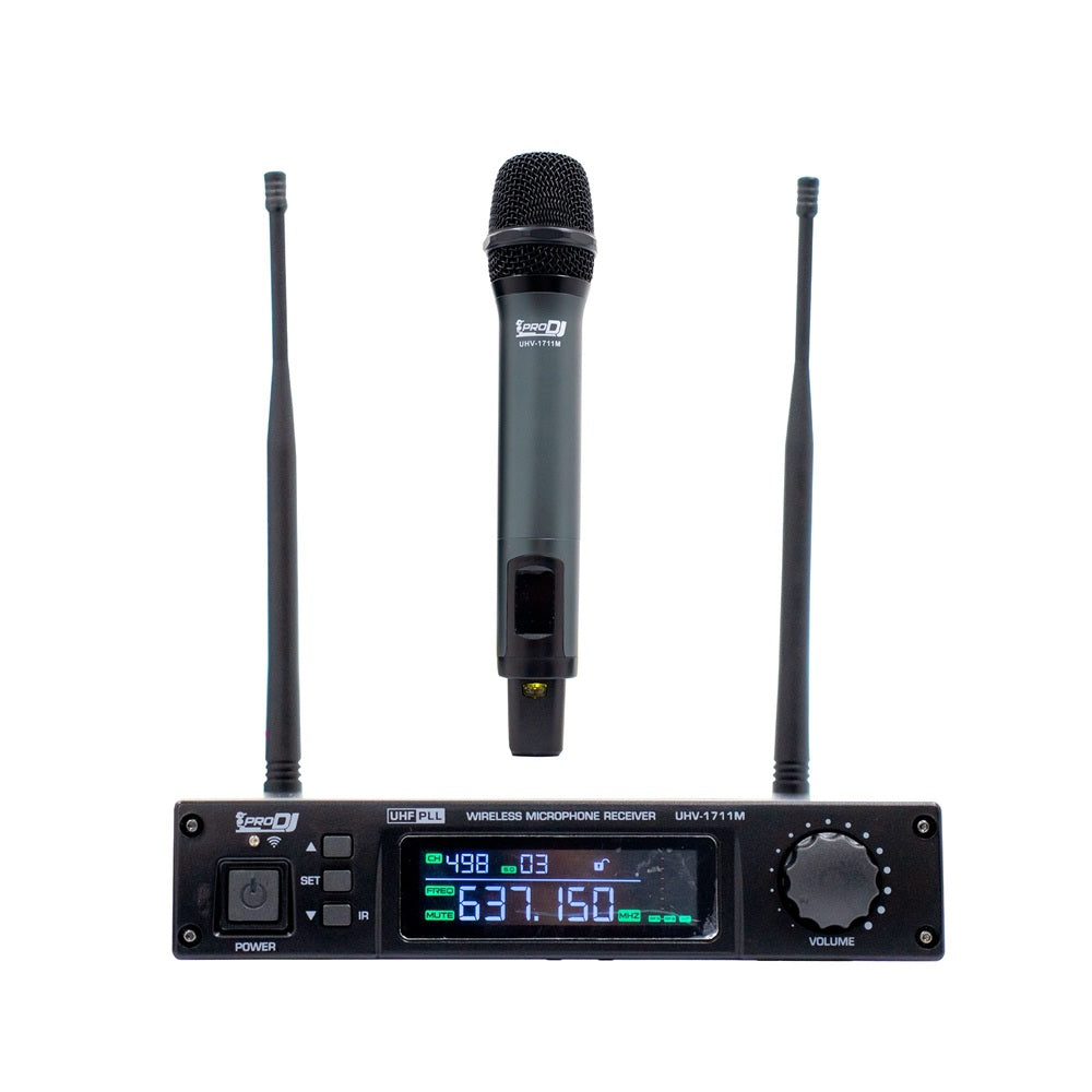 PRO DJ UHV1711M MICROFONO INALAMBRICO DE MANO