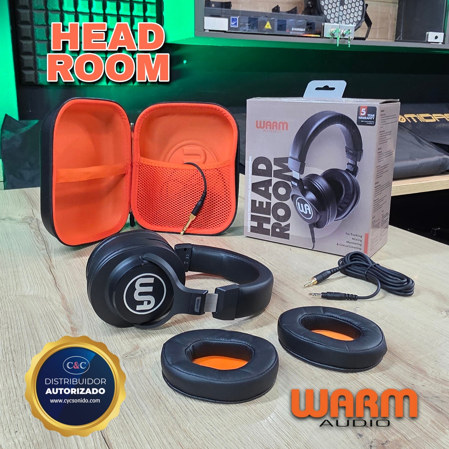 WARM AUDIO WA-HRB AUDIFONOS