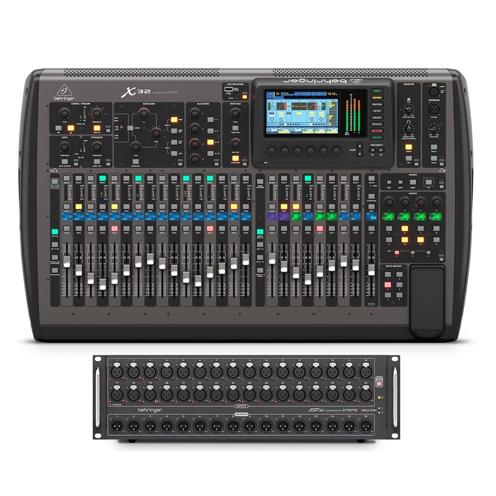 BEHRINGER COMBO X32+S32 CONSOLA DIGITAL Y SNAKE DIGITAL