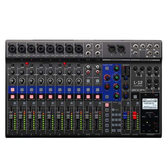 ZOOM L-12 MEZCLADOR DE 12 CANALES
