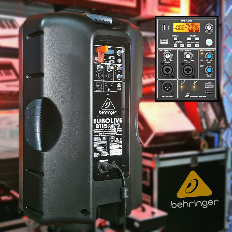 Cabina activa Behringer B115MP3