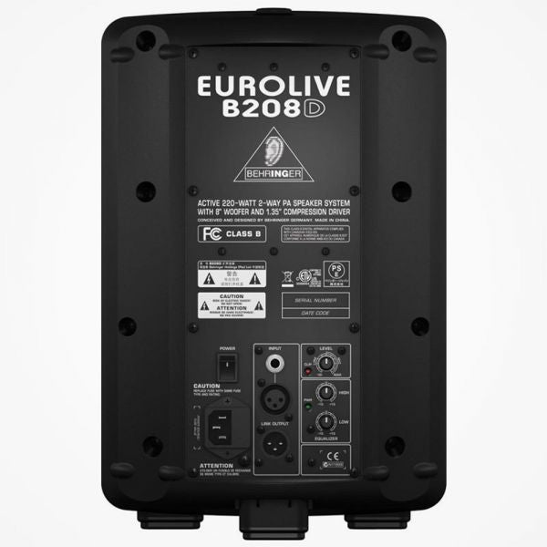 BEHRINGER B208D CABINA ACTIVA DE 8 PULGADAS