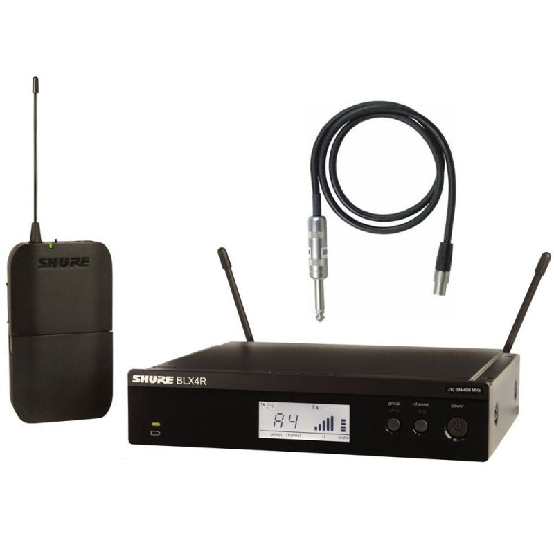 SHURE BLX14R SISTEMA INALAMBRICO TRANSMISOR Y RECEPTOR SIN MICROFONO