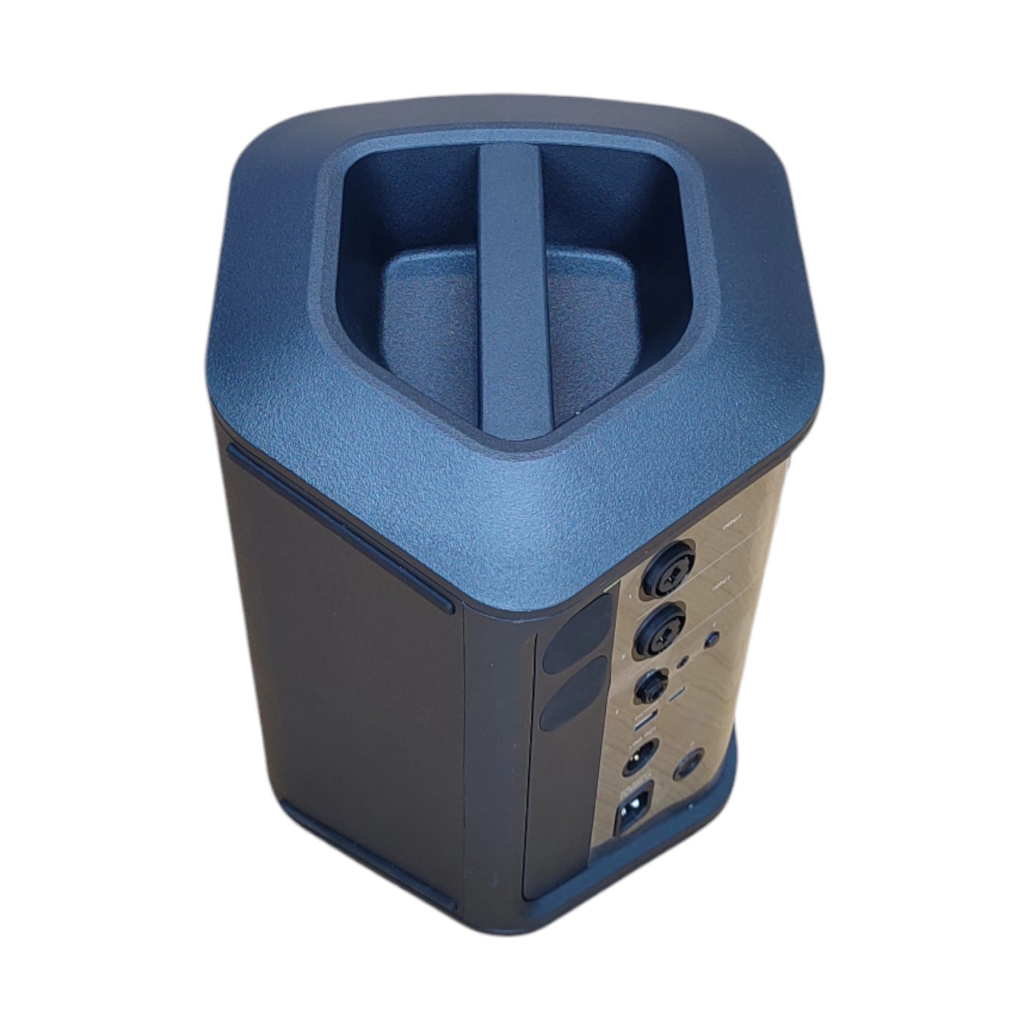 Vista superior de la bocina portátil Bose S1 Pro Plus con asa de transporte