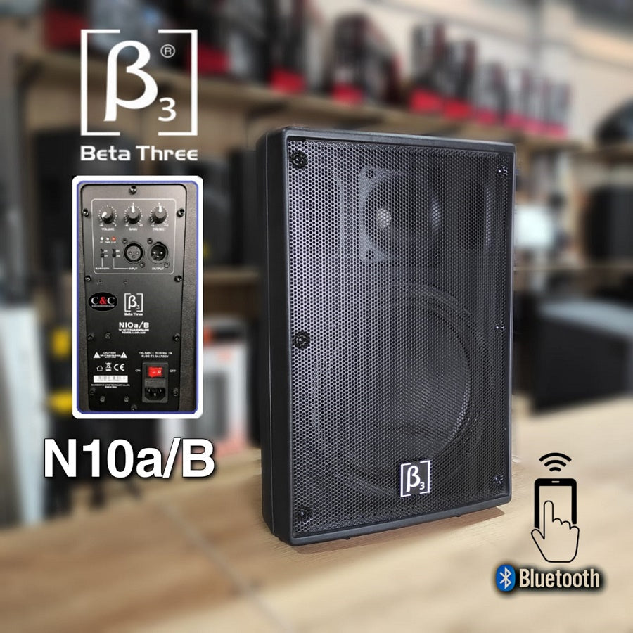 BETA 3 N10A/B CABINA ACTIVA DE 10 PULGADAS CON BLUETOOH
