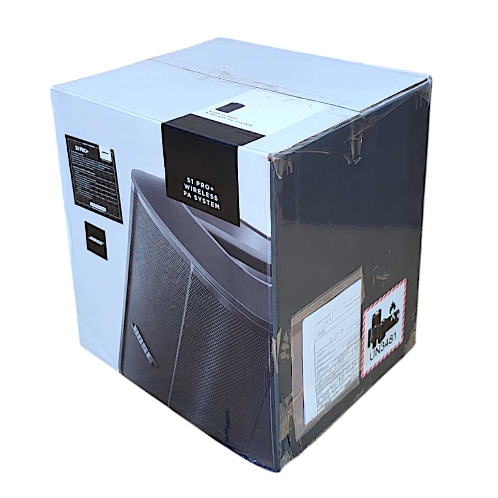 Caja del sistema de sonido portátil Bose S1 Pro Plus con Bluetooth