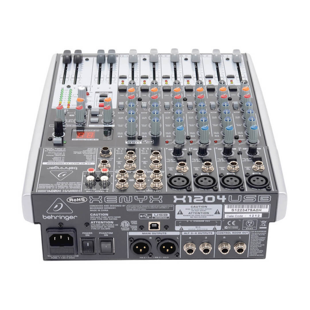 MEZCLADOR BEHRINGER XENYX X1204USB