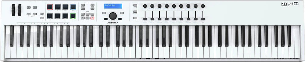ARTURIA KEYLAB ESSENTIAL 88 BLANCO CONTROLADOR MIDI