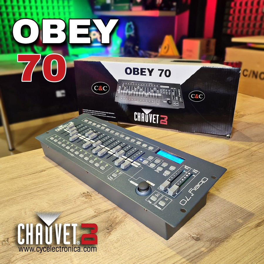 CHAUVET OBEY 70 CONTROLADOR DMX