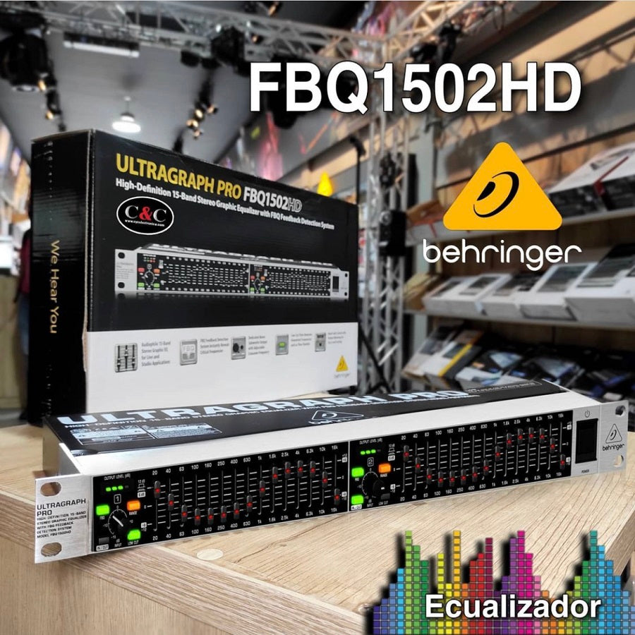 ECUALIZADOR BEHRINGER FBQ1502HD