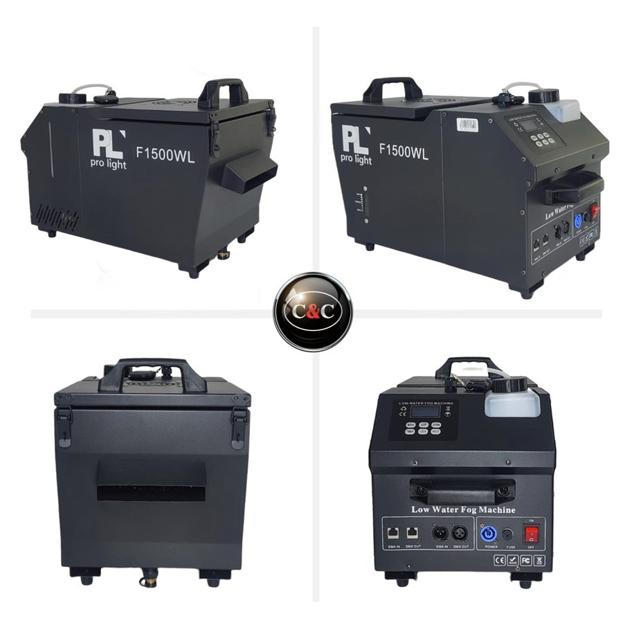 PRO LIGHT F1500WL MAQUINA DE NIEBLA O HUMO BAJO