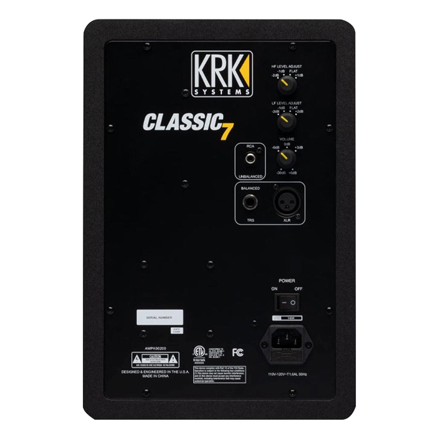 KRK CL7G3 CLASSIC 7 MONITORES DE ESTUDIO DE 7 PULGADAS