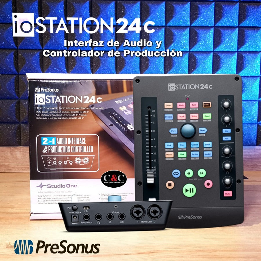 PRESONUS IONSTATION24C INTERFAZ DE AUDIO