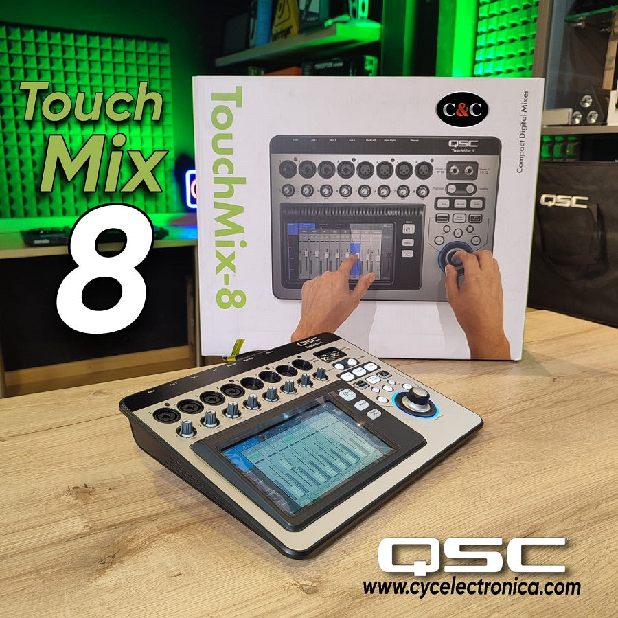 Consola digital Touchmix 8 QSC