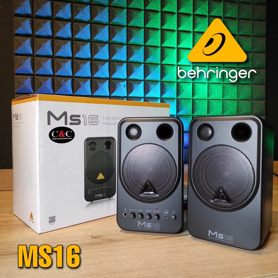 BEHRINGER MS16 JUEGO DE MONITORES