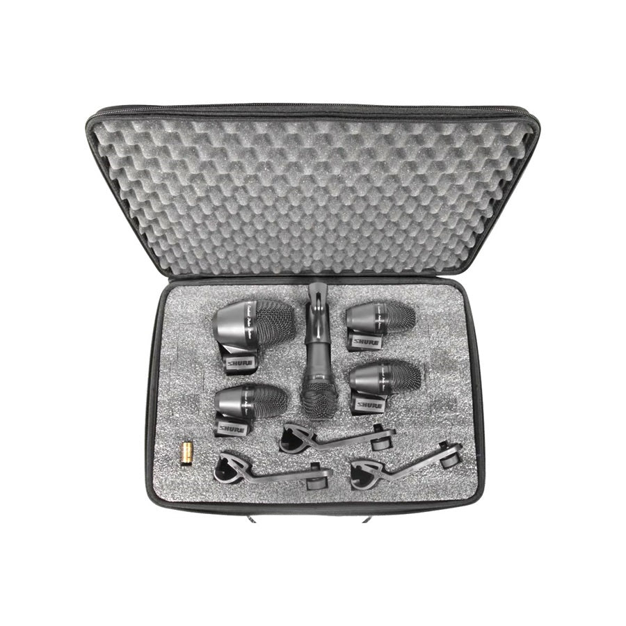 SHURE PGADRUMKIT5 KIT DE BATERIA 5 MICROFONOS
