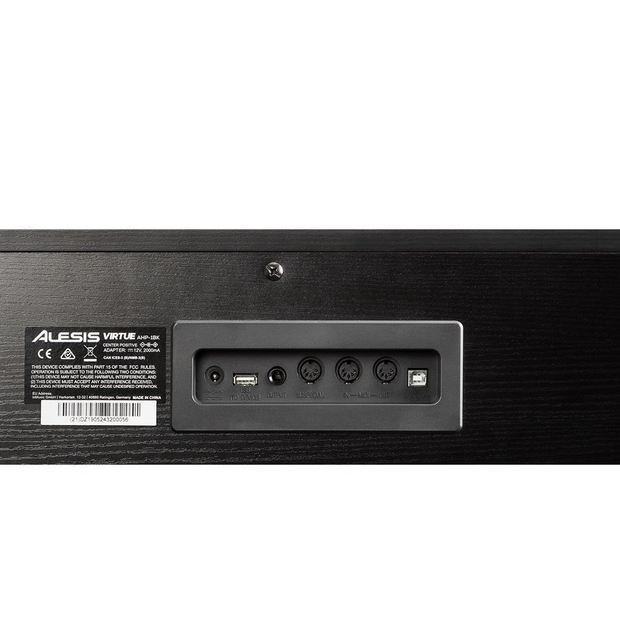 PIANO ALESIS VIRTUEBLACKXUS