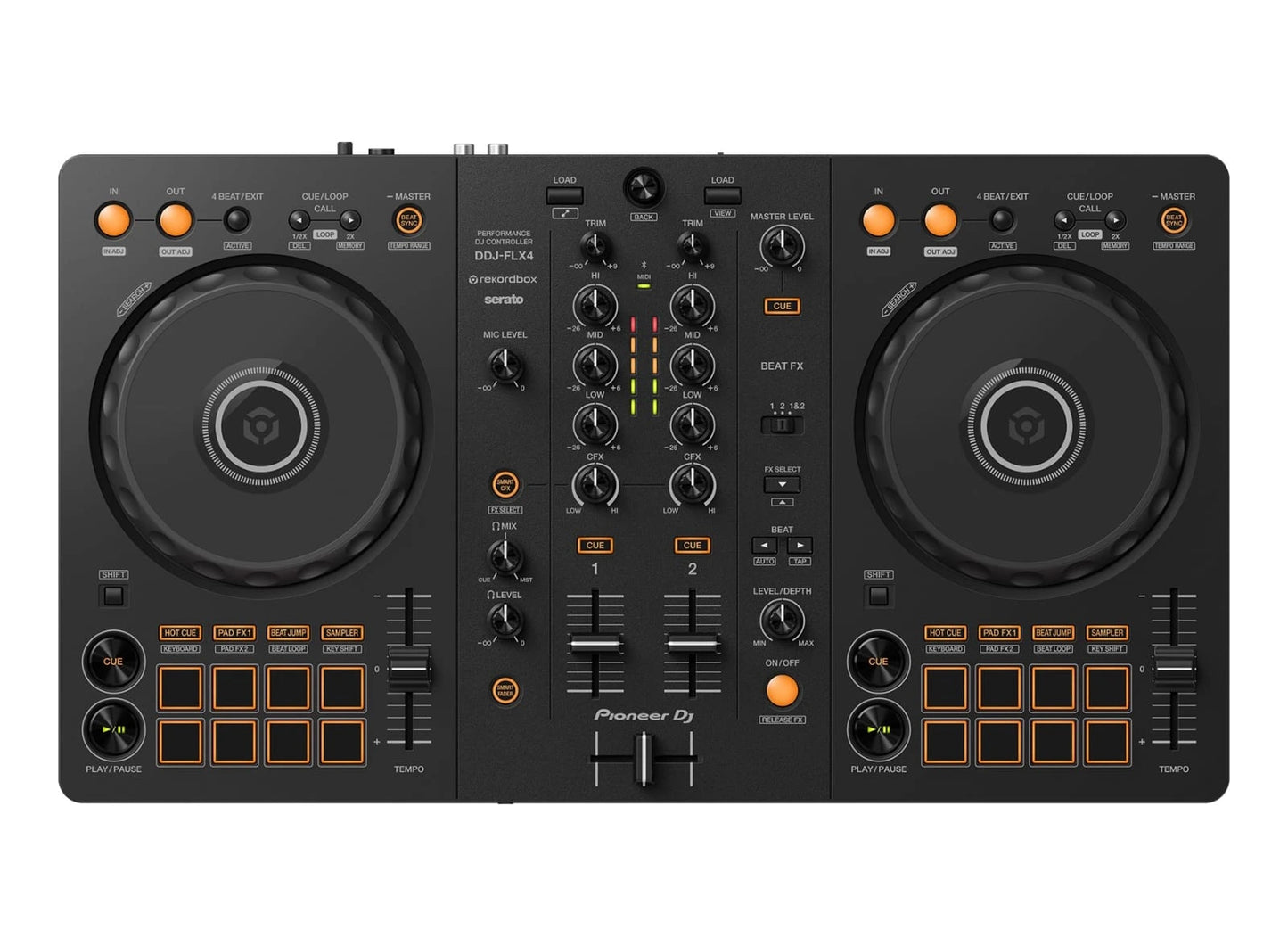 Pioneer DJ DDJ-FLX4 Controlador de 2 canales para DJ