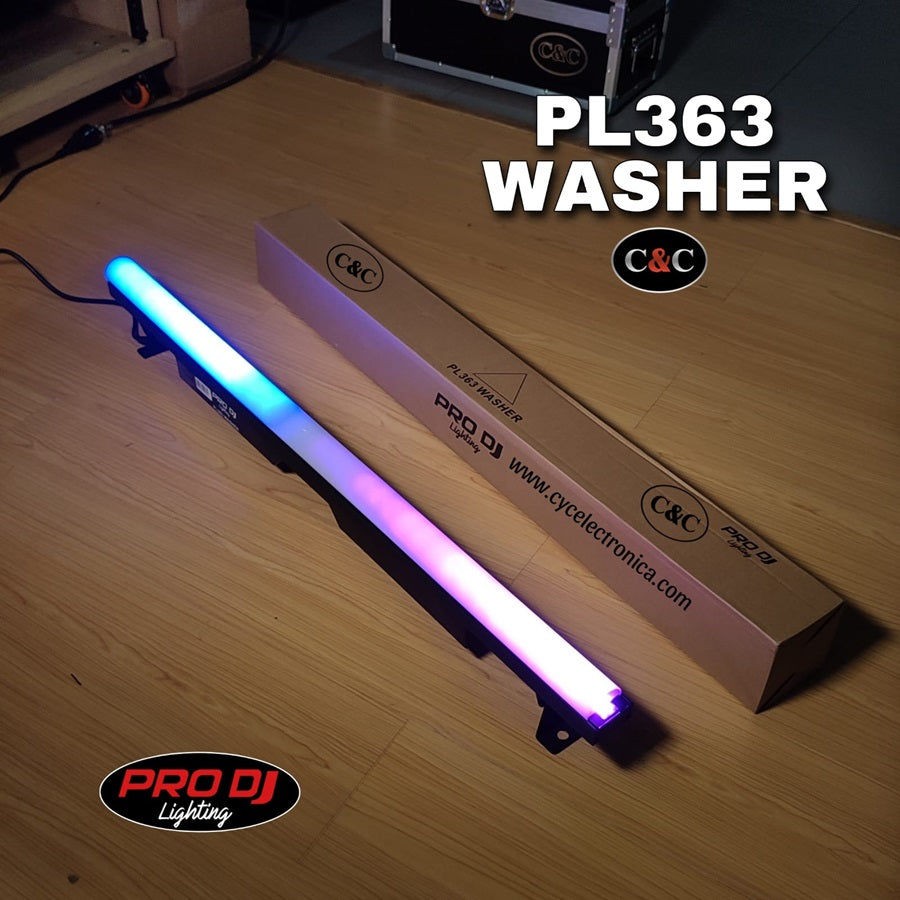 PRO DJ LIGHTING PL363WASHER BARRA LED