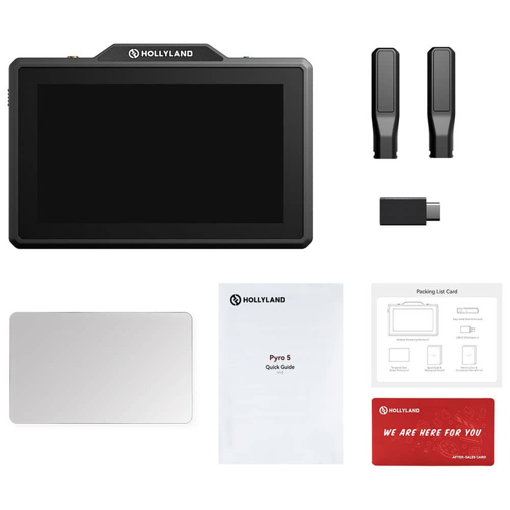 HOLLYLAND PRYRO 5 MONITOR TRANSCEPTOR DE VIDEO INALAMBRICO