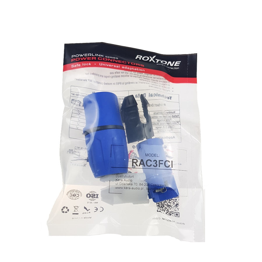 RAC3FCI Conector Powercon Roxtone