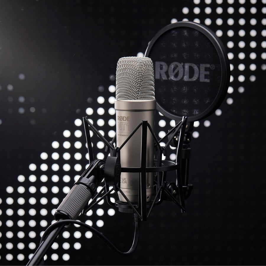 RODE Microfono de estudio NT1 5th Generation Silver