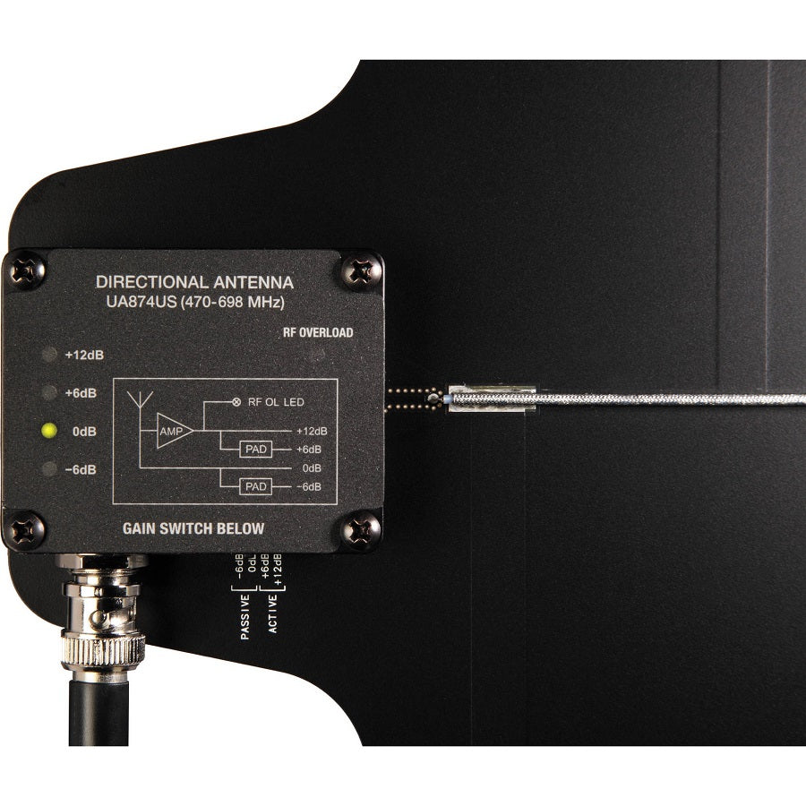 SHURE UA874WB ANTENA DIRECCIONAL ACTIVA