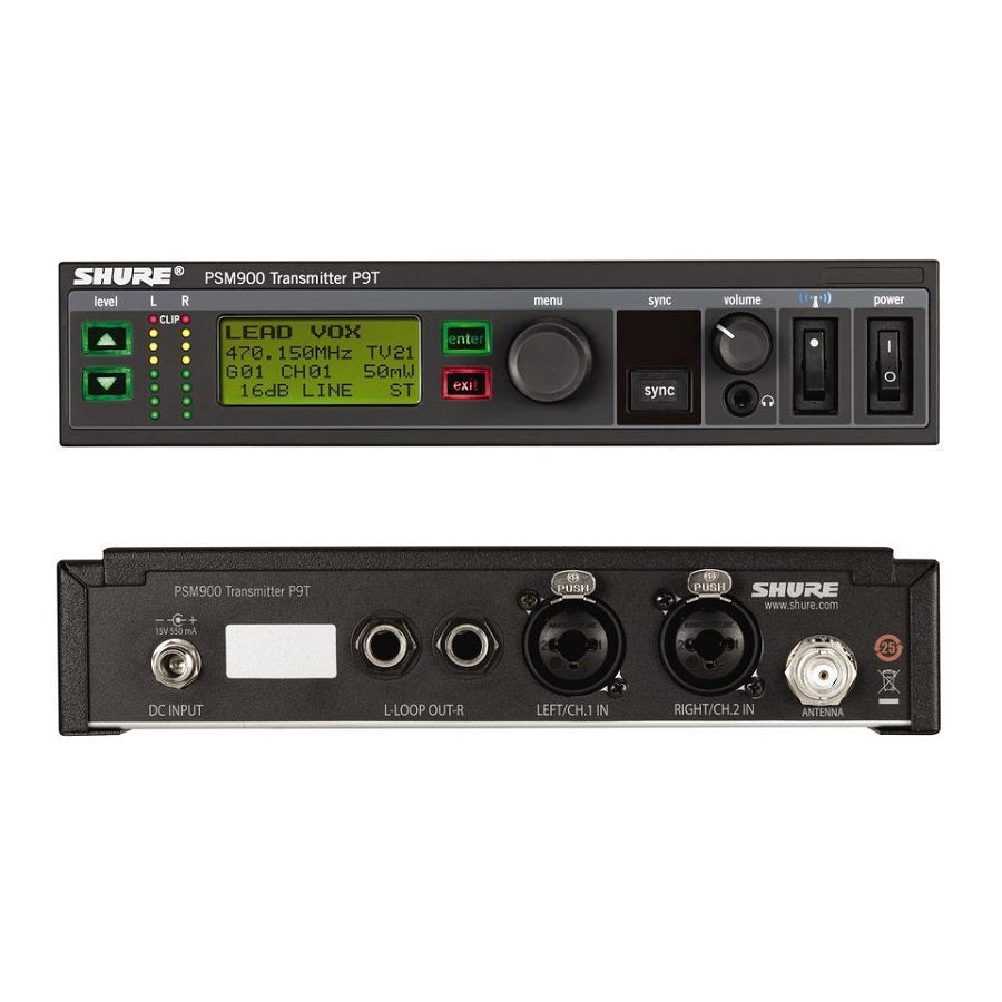 SHURE PSM900 / P9TRA425CL SISTEMA DE MONITOREO