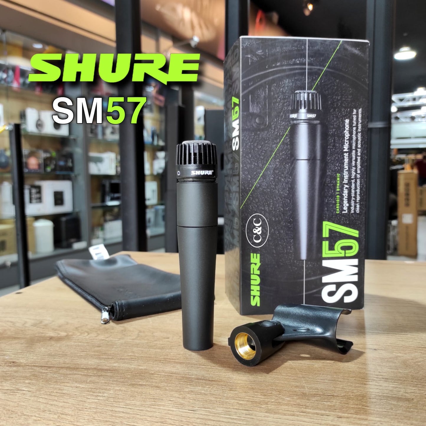 SHURE SM57LC MICROFONO DE INSTRUMENTO