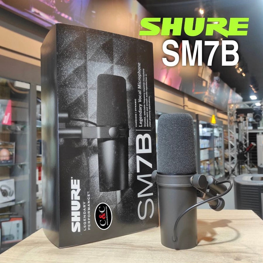 SHURE SM7B MICROFONO DINAMICO PARA PODCASTING